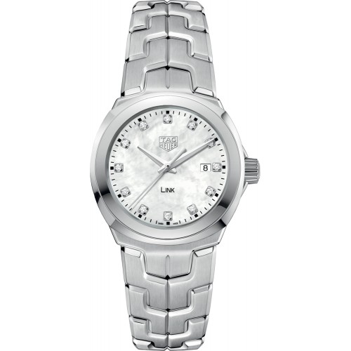 Tag Heuer Link Diamond Dial Women's Watch WBC1312-BA0600 Tag Heuer Link Diamond Dial Women's Watch WBC1312-BA0600